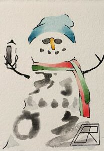 Frosty the Hipster Snowman